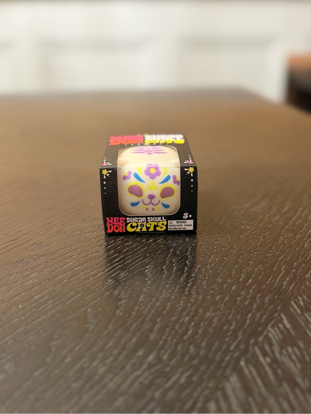 NeeDoh Sugar Skull Cats Squishy Fidget Toy